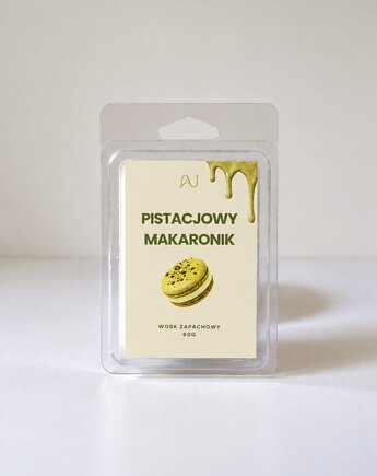 Wosk zapachowy do kominka PISTACJOWY MAKARONIK, Świece sojowe Anna Nawrot