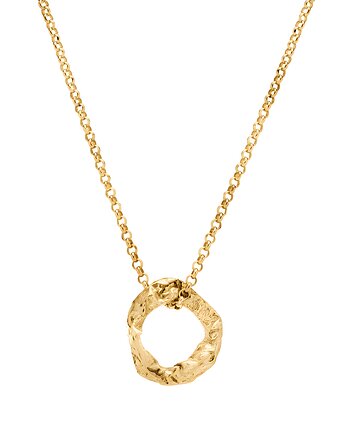 Naszyjnik srebrny pozłacany NEW MOON, BEMOON