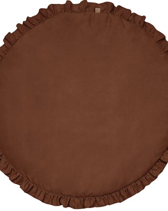 Mata Basic z falbanką Czekoladowa, Cotton & Sweets