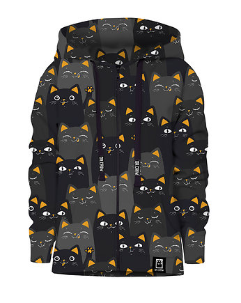 Bluza Zamek Chłopiec DR.CROW Cats Orange, DrCrow