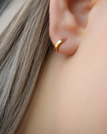 Kolczyki kółka srebro 925 pozłacane, Coccola JEWELLERY