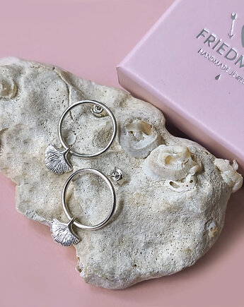 Kolczyki Nature - srebro 925, Friedman Jewelry