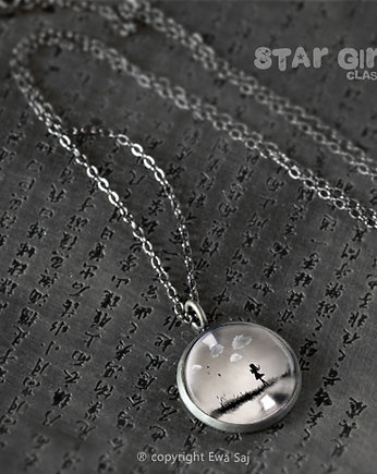 Star Girl Classic Obłoki - naszyjnik simple, Ewa Saj Fotografie