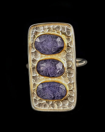 Pierścionek baśniowe tanzanity, Pracownia Neores