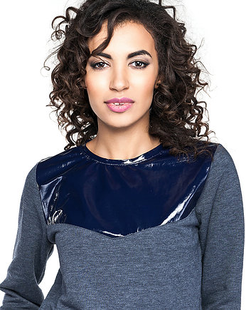 Ginger Navy Blue Sweatshirt, Love In A Mist
