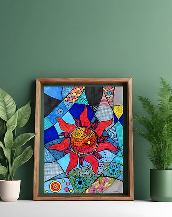 22. UPAŁ - rysunek, plakat., kama4you