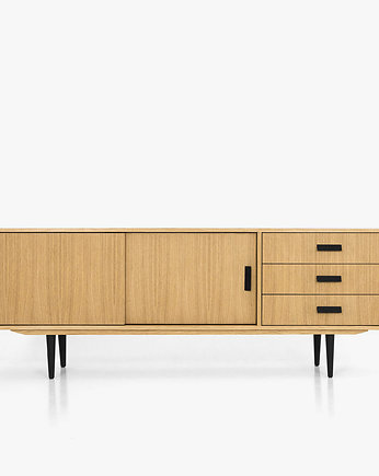 Komoda sideboard D-S03 drzwi przesuwne oraz 3 szuflady, Livlo