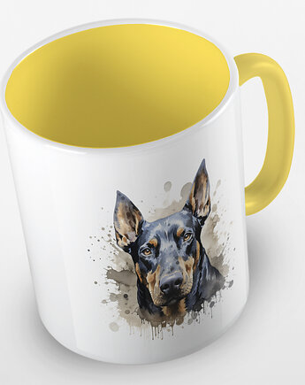Kolorowy kubek DOBERMAN - mix kolorów, Fotobloki and decor