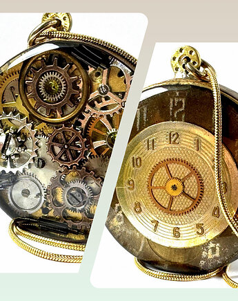 WISIOR dwustronny - Time spiral VIII, DROBINY CZASU