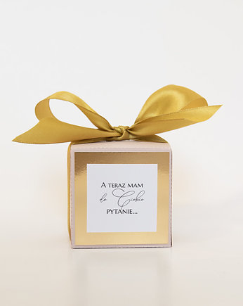 Prośba o świadkowanie pudełeczko dla druhny, Papiernik