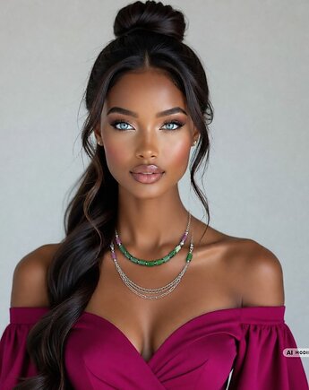 Z chlorofilem w tle - naszyjnik, Katia i krokodyl