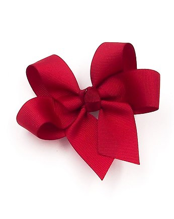 Spinka do włosów kokarda Paola dark red, Momilio