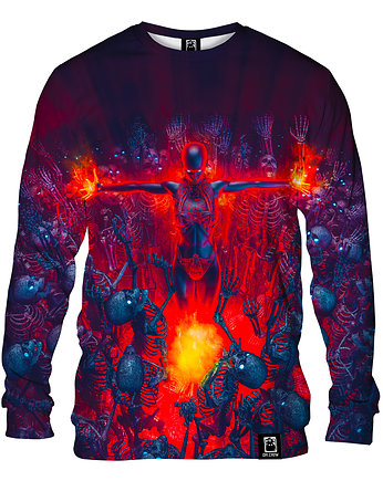Bluza Bez Kaptura Damska DR.CROW Skeleton Zombie Army, DrCrow