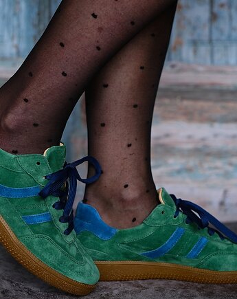 Damskie sneakersy  - model Harmony  Green, AnemoneDream