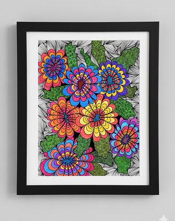 28. RADOŚĆ - rysunek, plakat., kama4you