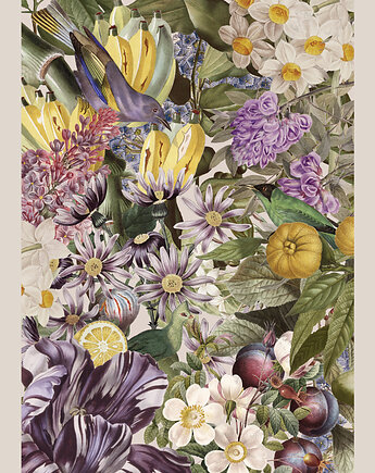 Plakat - Ogród no. 3, hint of time collage studio