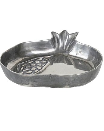 Patera metalowa, włoski design, lata 60, produkcja: Silea, Przetwory design