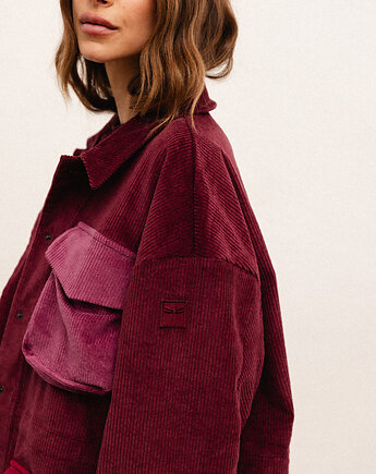 Kurtka LOUISE merlot, RONKA