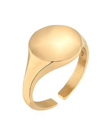 Złoty masywny sygnet, SOTHO