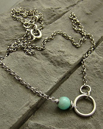 Amazonit - naszyjnik, RayOfArt