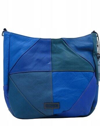 Torebka damska klasyczna skórzana na ramię oryginalna szeroki pasek OLIVKA, Olivka Warsaw