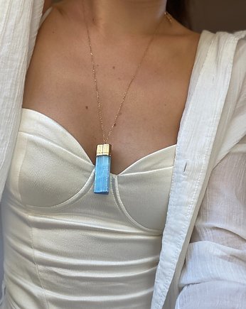 Naszyjnik z selenitem, SOSO charms