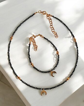 RAZEM TANIEJ!! ochronny naszyjnik & bransoletka w pudełku jubilerskim, kaktusia