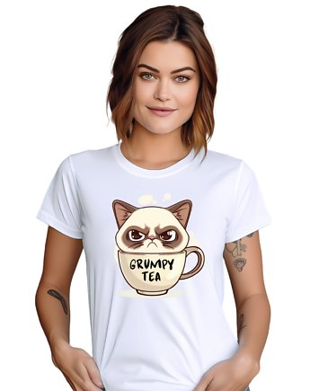 Koszulka kot grumpy cat t-shirt, EvienArt