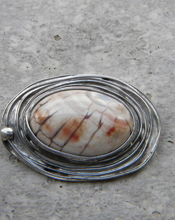 Klasyczna broszka - jesienne drzewa, Beata Trotter