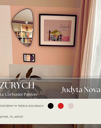 Hotel Pawilon w Zurychu kolorowy, Judyta Nova