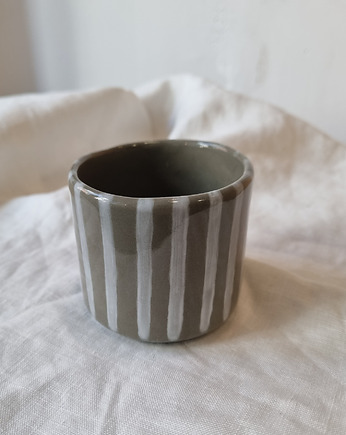 Kubek ceramiczny PASKI, krusz art