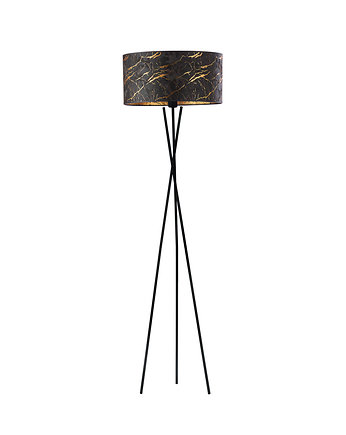 Elegancka lampa stojąca na 3 nogach z abażurem PARYŻ MARMUR, LYSNE