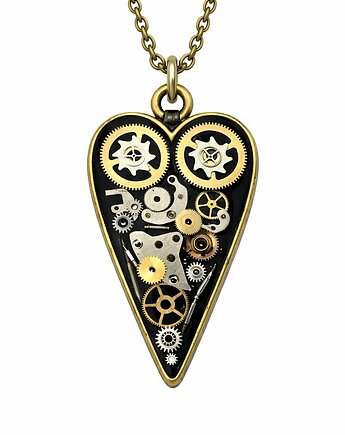 WISIOR serce - Sweet Heart Bronze (Black) V, DROBINY CZASU