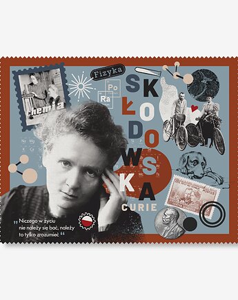Ściereczka do okularów Skłodowska, LOVE POLAND DESIGN