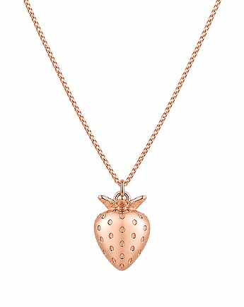 TRUSKAWKA-naszyjnik srebro, złoto, różowe złoto, ISSI Jewelry
