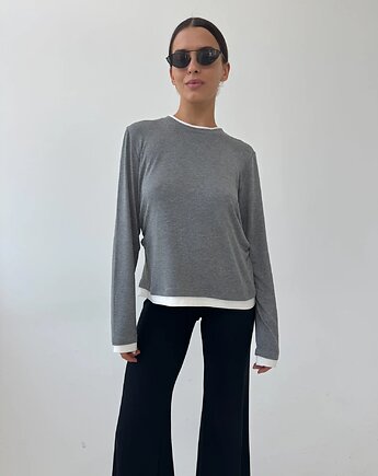 Sweater Touch grey, Patchouli