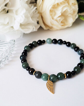 Wytrwałość - bransoletka ze skrzydłem, Seylla pracownia