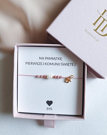 Bransoletka Na I Komunię Święta, Hey details