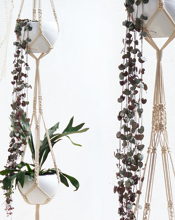 Podwójny kwietnik makrama 40, MAJAMI studio