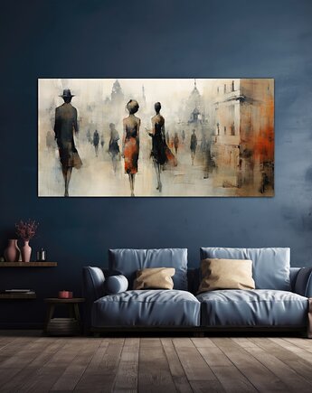 Wiktoriańska Praga - Plakat - Impresjonizm, Loft, Black Sapphire Art