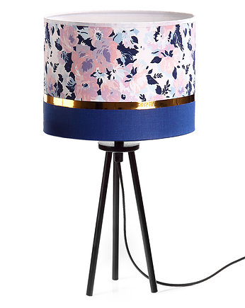 Nowoczesna lampa stojąca- nowy abażur kwiaty, SkyLighting