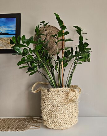 Torba Kosz ze sznurka sizalowego, Las i Łąka