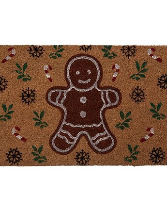 Wycieraczka wejściowa, kokosowa, Piernikowy Ludzik 45x75 cm, MIA home