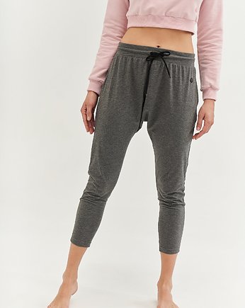 Spodnie do jogi COSMIC Cropped Track Pants - silver moon l/xl, Moonholi