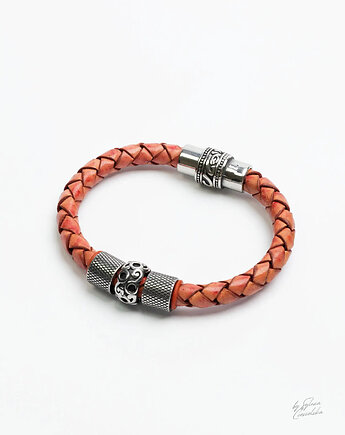 Bransoletka Męska Skórzana REDMARK, Black Mamba Jewelry