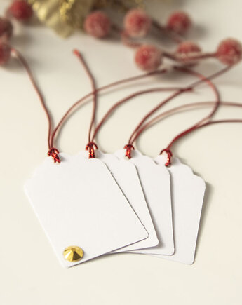 Bileciki do prezentów świątecznych 10 szt, Papiernik