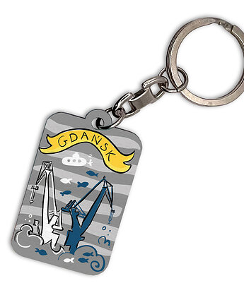 Breloczek Gdańsk Dźwigi