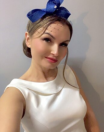 Fascynator Petra CHABROWY  oraz inne kolory, MONIKA SAXTON LUXURIOUS MILLINERY