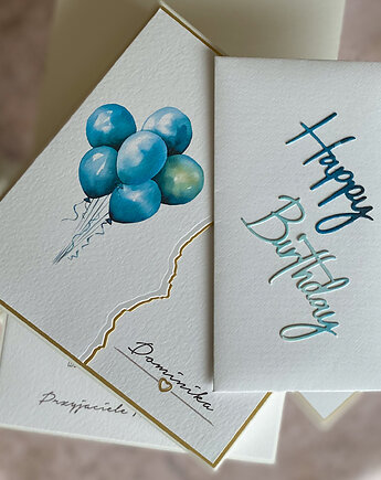 Kartka na 50 urodziny z pudełkiem i kopertą, BH 31, Anna Art and Crafts