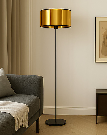 Nowoczesna lampa stojąca do salonu WERONA MIRROR, LYSNE
